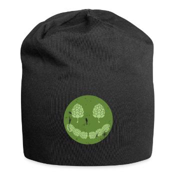 Beer Smile Beer Brewer Hops - Jersey Beanie - black - Front
