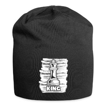Chess Board King - Jersey-Beanie - Schwarz - Vorne