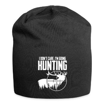 Chasseur de chasse - Bonnet en jersey - noir - Devant