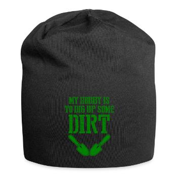 Gardening Landscaping Garden Gardener - Jersey Beanie - black - Front