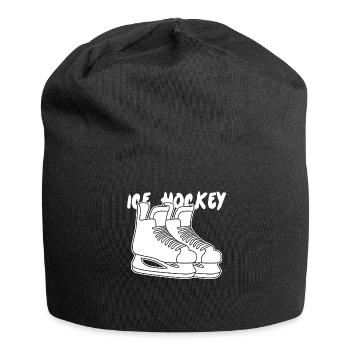 Ice Hockey Skates - Jersey Beanie - black - Front