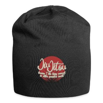 Ju-Jitsu Sweat Brasilian Jiu-Jitsu BJJ - Jersey Beanie - black - Front