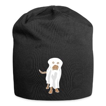 Labrador Retriever Chien fantôme - Bonnet en jersey - noir - Devant