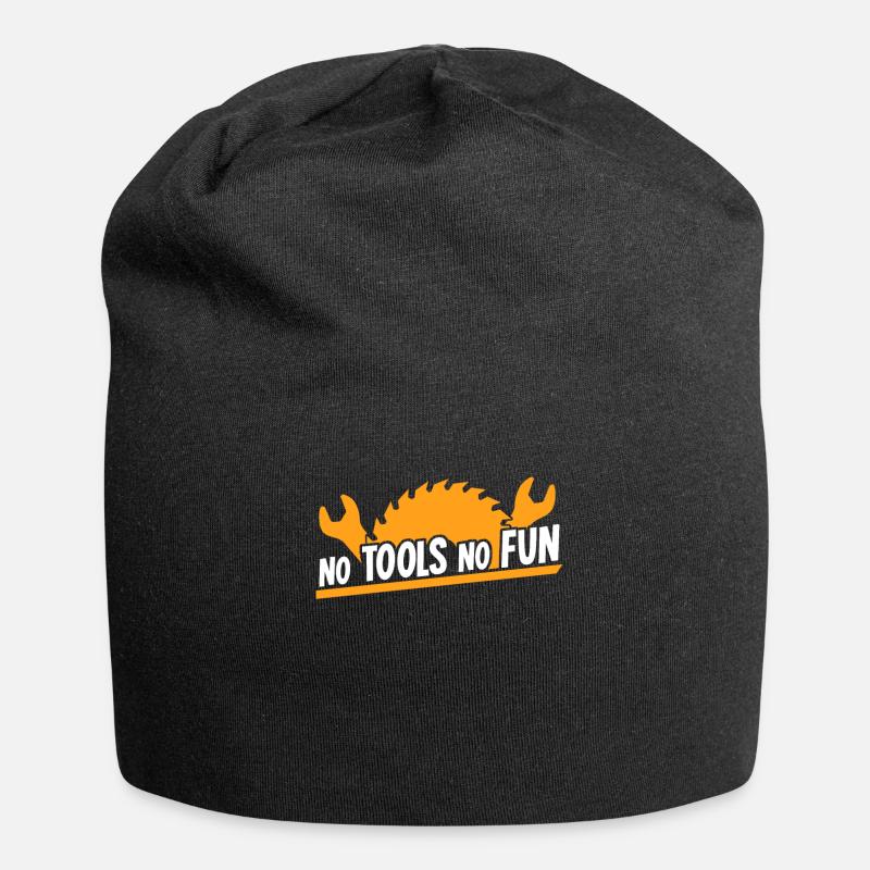 Craftsman DIY Tools Tool - Jersey-Beanie - Schwarz