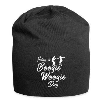 Swing Boogie Woogie Dance Dancing - Jersey-Beanie - Schwarz - Vorne