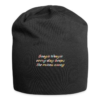 Boogie Woogie Joke Dancing Swing - Jersey-Beanie - Schwarz - Vorne