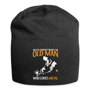 Blacksmith Welder Metalworker Metal Work - Jersey Beanie - black - Front