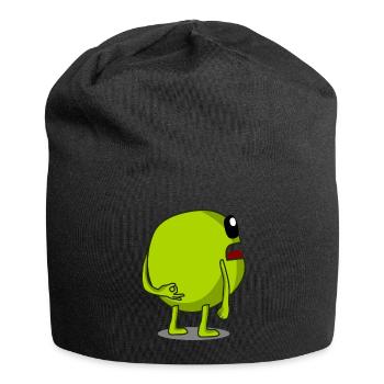 Pea Peas Circle Game Vegan - Jersey Beanie - black - Front