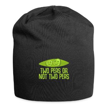 Two peas - Jersey Beanie - black - Front