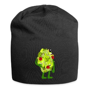 Salad Salads Circle Game Vegan - Jersey Beanie - black - Front