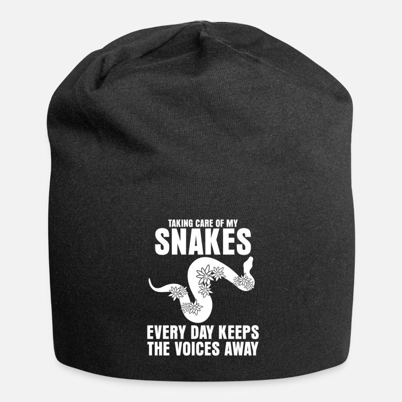 Serpents Serpent Repliles - Bonnet en jersey - noir