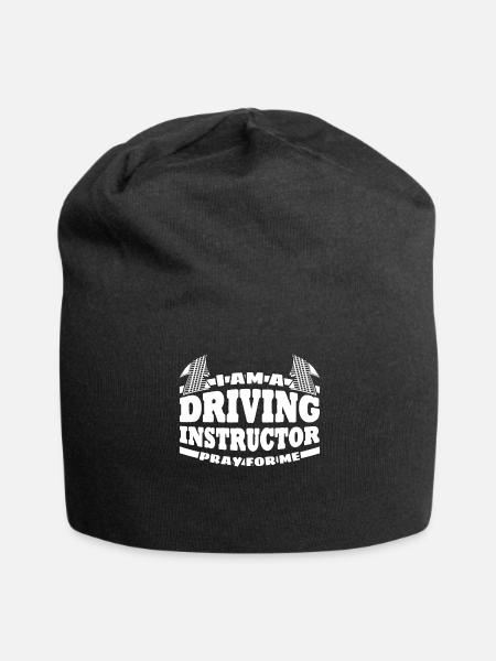 Driving Instructor Joke Driving School - Jersey-Beanie - sort