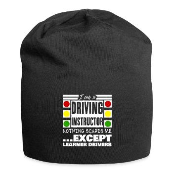 Driving Instructor Learner Drivers - Jersey Beanie - black - Front