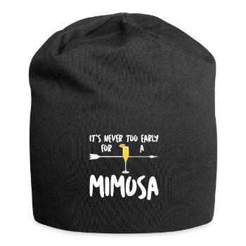 Mimosen Brunch Mimosa - Jersey Beanie - black - Front