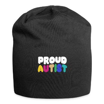 Autist Autism Autistic - Jersey Beanie - black - Front