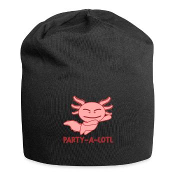Fête Axolotl Axolotls - Bonnet en jersey - noir - Devant