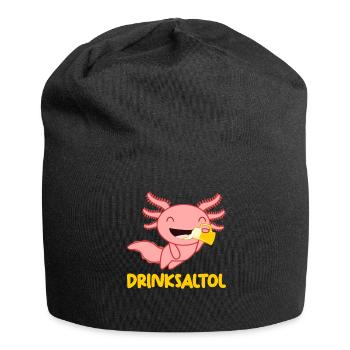 Axolotl Bière Axolotls - Bonnet en jersey - noir - Devant