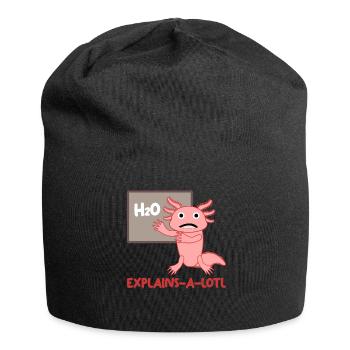 Axolotl Enseignant Axolotls - Bonnet en jersey - noir - Devant
