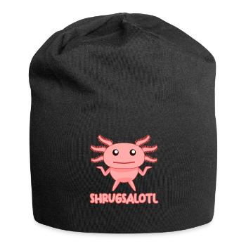Axolotl Drôle d’Axolotls - Bonnet en jersey - noir - Devant
