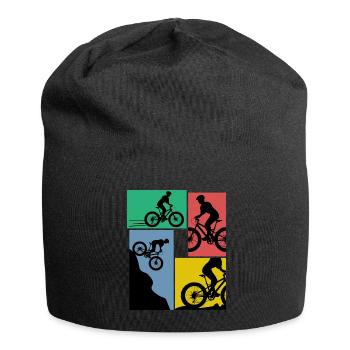 Fat Bike Blague Fatbike - Bonnet en jersey - noir - Devant
