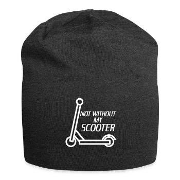 Coureur de trottinette - Bonnet en jersey - charbon - Devant