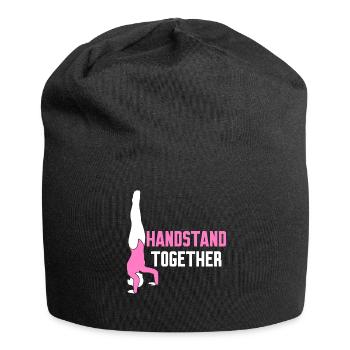 Gymnast Handstand Handstands - Jersey Beanie - black - Front