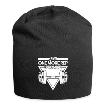 Bodybuilder Motivation Gym Bodybuilding - Jersey Beanie - black - Front