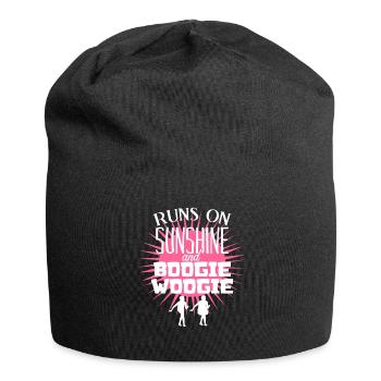 Boogie Woogie Dance Swing - Jersey Beanie - black - Front
