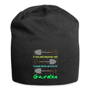 Jardinage Jardinage Jardinier amateur - Bonnet en jersey - noir - Devant