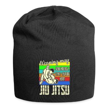 Ju-Jitsu Jujutsu Jiu-Jitsu - Jersey Beanie - black - Front