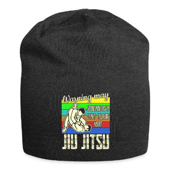 Ju-Jitsu Jujutsu Jiu-Jitsu - Jersey Beanie - charcoal grey - Front