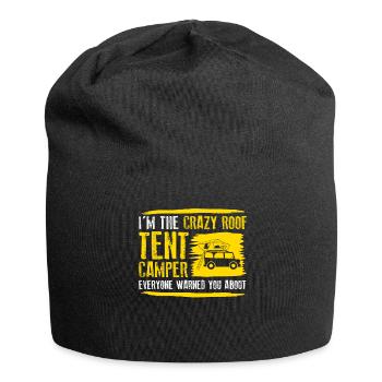 Roof Tent Car Tent Camper Camping - Jersey-Beanie - Schwarz - Vorne