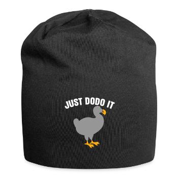 Do it Dodo - Jersey-Beanie - Schwarz - Vorne