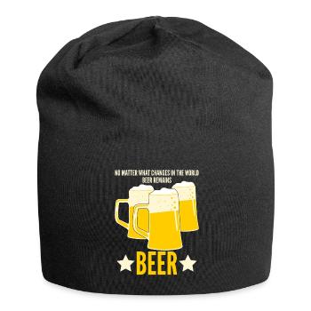 Beer Remains Beer - Jersey Beanie - black - Front
