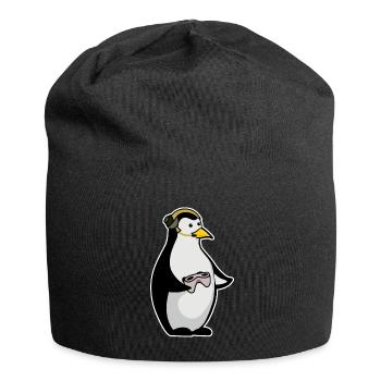 Gaming Penguin Gamer Penguins - Jersey-Beanie - Schwarz - Vorne