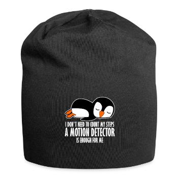 Sleeping Penguins Lazy Penguin - Jersey-Beanie - Schwarz - Vorne