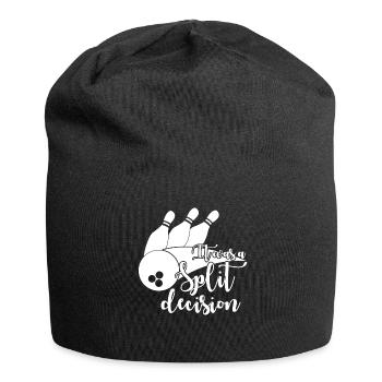 Bowler Bowling Split Bowling Ball - Jersey-Beanie - Schwarz - Vorne