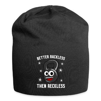 Bodybuilder Motivation Bodybuilding Joke - Jersey Beanie - black - Front
