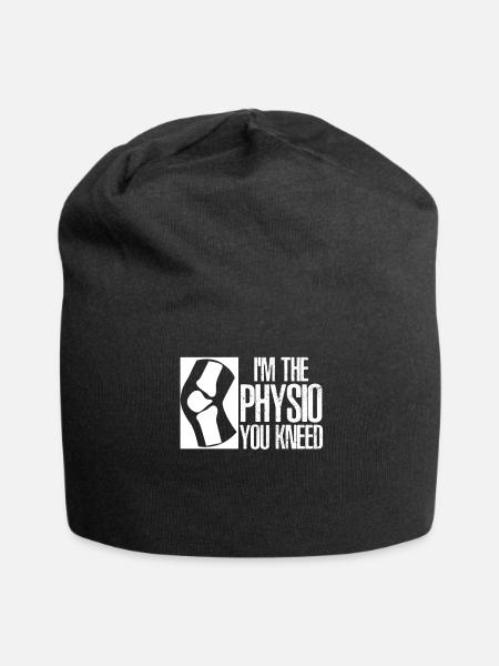 Physio Joke Physiotherapy - Jersey-Beanie - sort