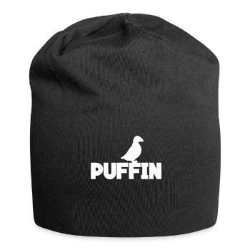Puffin Bird Puffins - Jersey-Beanie - Schwarz - Vorne