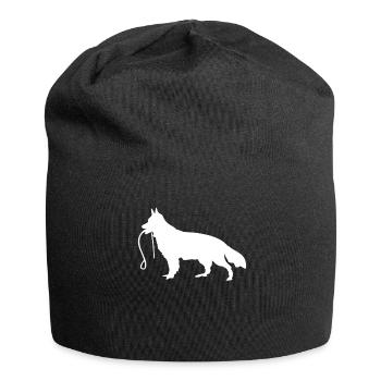 Shepherd Dog Leash German Shepherd - Jersey Beanie - black - Front