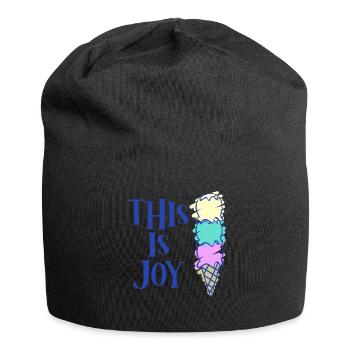 Coupe de crème glacée - Bonnet en jersey - noir - Devant