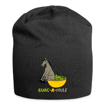 Mule Guacamole Tortilla Chips Avocado - Jersey-Beanie - Schwarz - Vorne