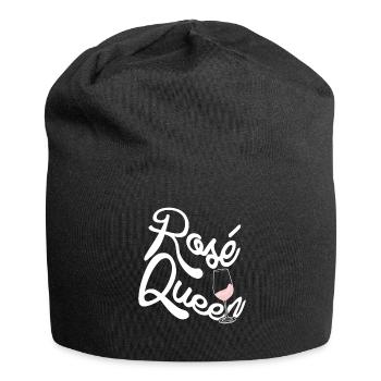 Verres à vin rosé vin rouge Vino - Bonnet en jersey - noir - Devant