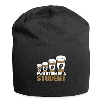 Students Coffee Student - Jersey-Beanie - Schwarz - Vorne