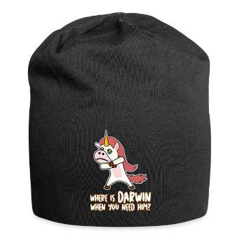 Darwinism Misanthrope Darwin Award - Jersey-Beanie - Schwarz - Vorne