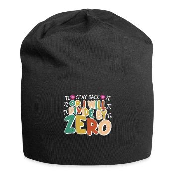 Mathématiques Professeur de mathématiques Mathématiques - Bonnet en jersey - noir - Devant