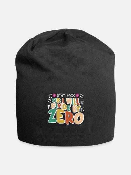 Mathématiques Professeur de mathématiques Mathématiques - Bonnet en jersey - noir