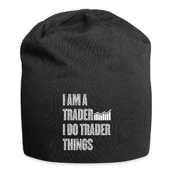 Stocks Stock exchange Capitalism Trader - Jersey Beanie - black - Front