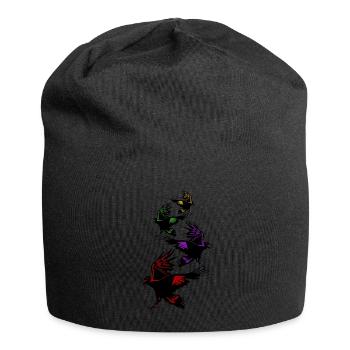 Crows Raven Tree Ravens Flying Crow - Jersey-Beanie - Schwarz - Vorne